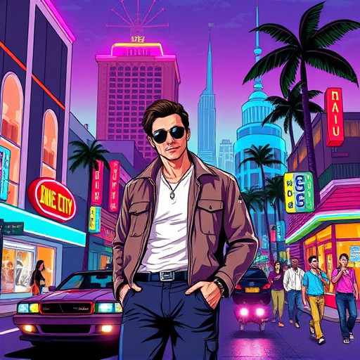 GTA Vice City: погружение в яркий мир 80-х